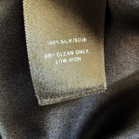 Lafayette 148 Silk Sleeveless Blouse Ruched Front Top 0 - Picture 4 of 4